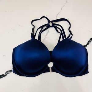 Victorias Secret Navy Blue Push-up Bra